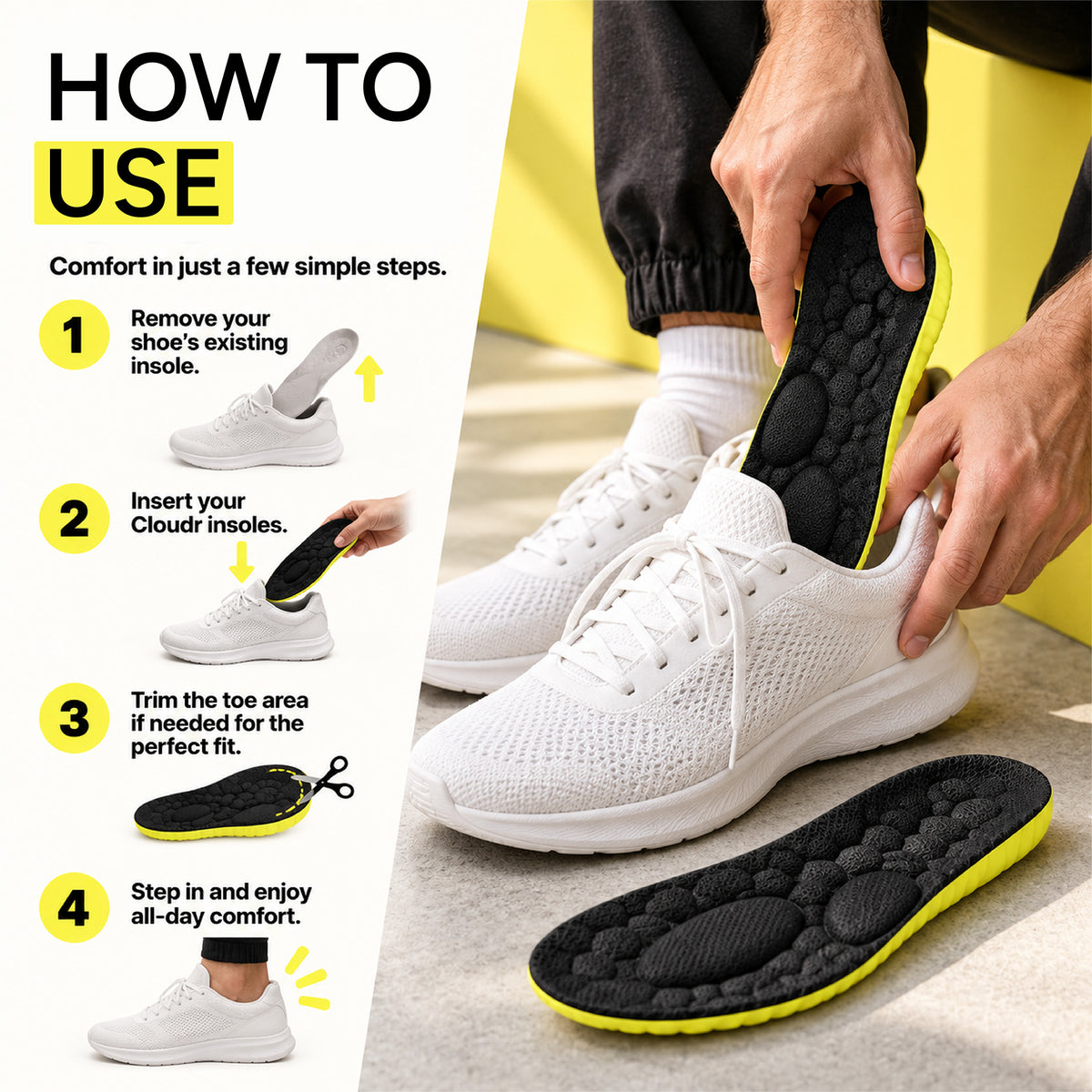 Turn Any Shoe Into All-Day Comfort in Seconds